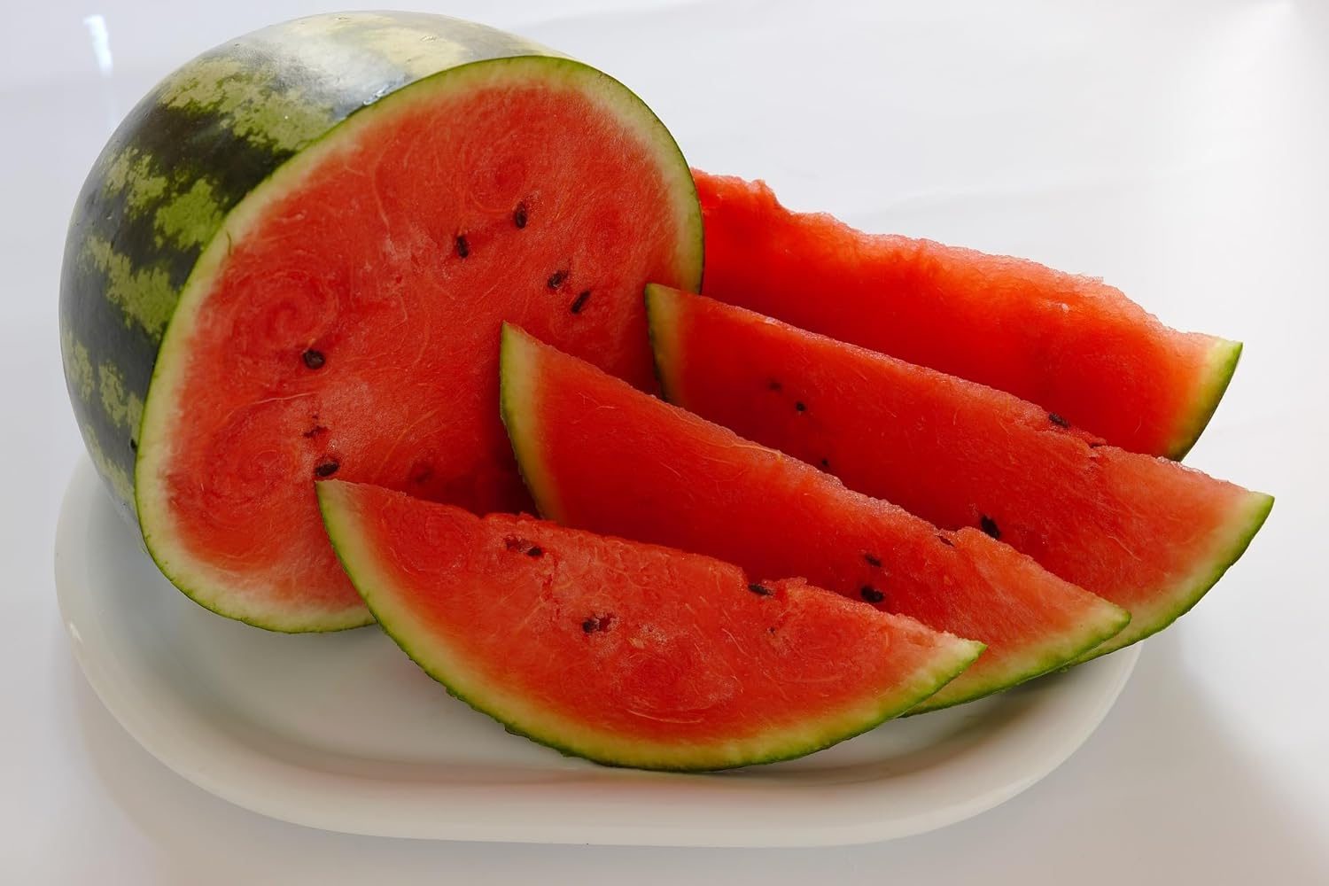 Crimson Sweet Watermelon Fruit Melon Seeds 10 Seeds - Image 2