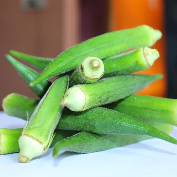 Nelesa Gardening Okra Ladies Finger Vendi Vindi Seed - Pack of 50 Seeds - Image 5