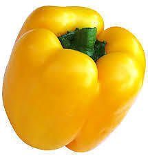Yellow Bell Pepper Capsicum Vegetable Seeds