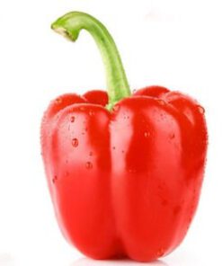 Sweet Red Bell Pepper Capsicum Vegetable Seeds - 15 Seeds Pack, High-Yield Non-GMO Organic Seeds for Home & Kitchen Gardening, Easy to Grow, Ideal for Indoor & Outdoor Gardens